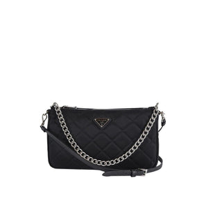Prada Black Nylon Shoulder Bag