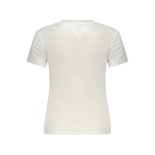 Tommy Hilfiger Bianco Cotton Women T-Shirt