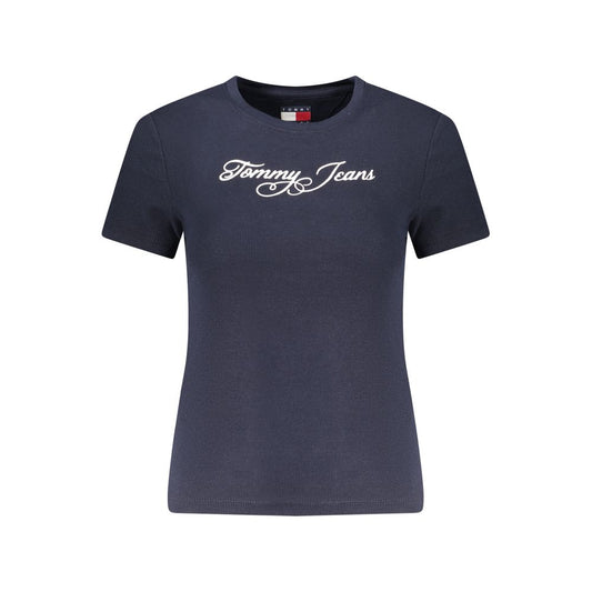 Tommy Hilfiger Blue Cotton Women's T-Shirt