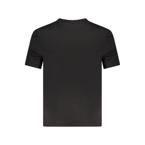 Hugo Boss Black Cotton Men T-Shirt