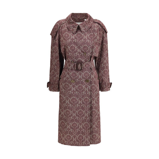 Burberry Multicolor Viscose Coat
