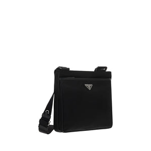 Prada Black Recycled Polyamide Shoulder Bag