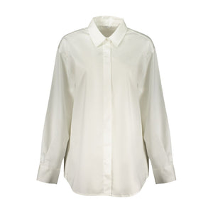 Guess Jeans White Cotton Dress Shirt