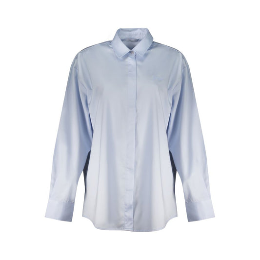 Guess Jeans Blue Cotton Dress Shirt