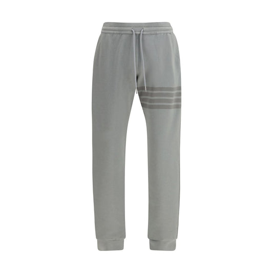 Thom Browne Gray Cotton Joggers (Workout Pants)