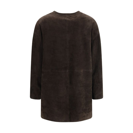 Loulou De Saison Brown Goatskin Coat