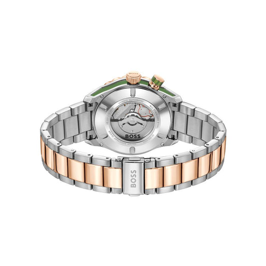 Hugo Boss Gray Stainless Steel Dress Watch