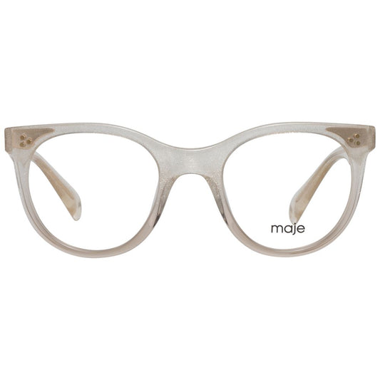 Maje Beige Plastic Glasses (Frames)