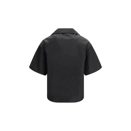 Prada Black Recycled Polyamide Shortsleeve Shirt