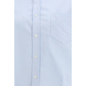 Ami Paris Blue Cotton Dress Shirt