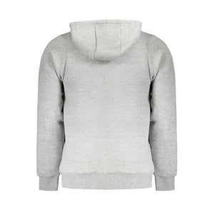 Norway 1963 Grigio Cotton Male Sweatshirt with Hood