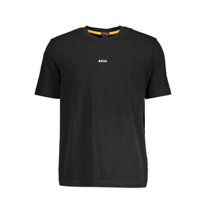 Hugo Boss Black Cotton Men's T-Shirt