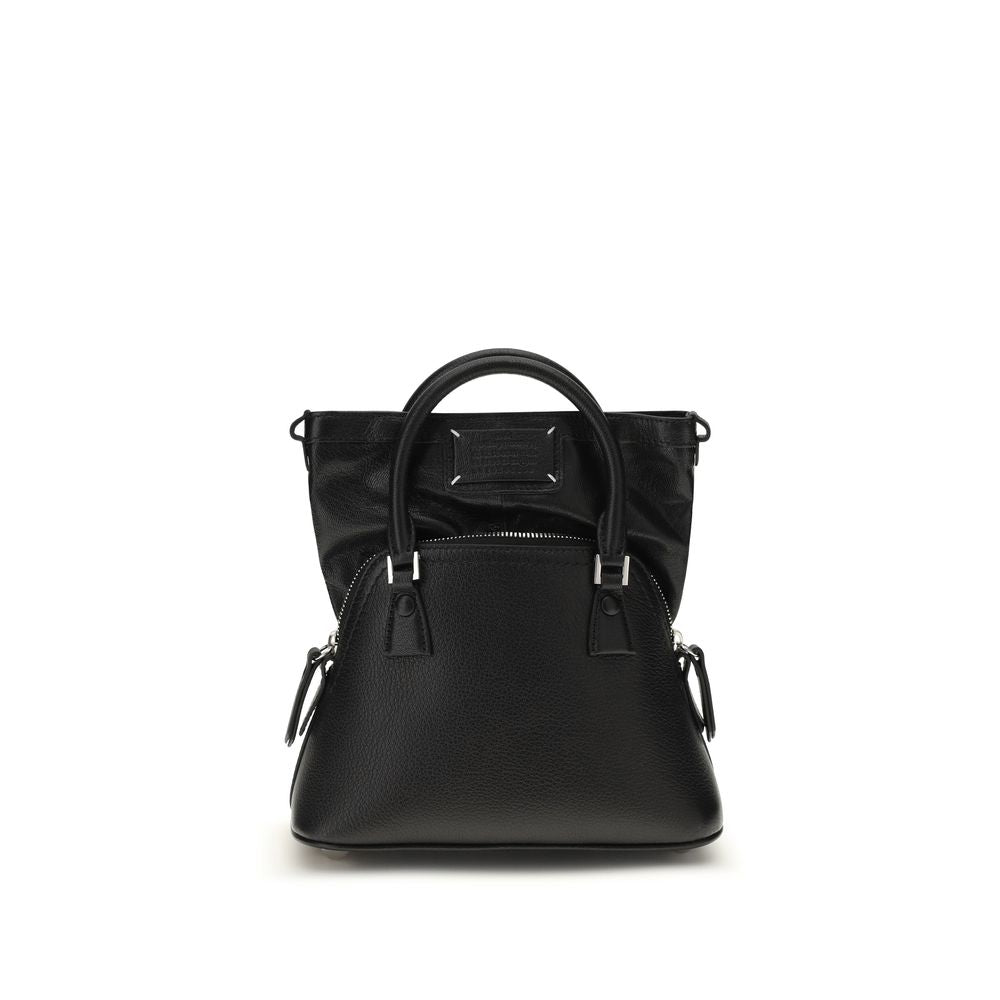 Maison Margiela Black Goatskin Handbag