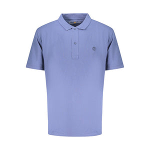 Timberland Blue Cotton Men Polo