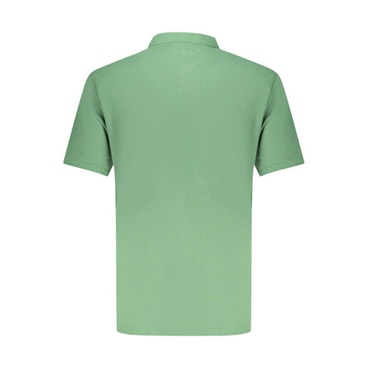 Timberland Verde Cotton Men Polo Shirt