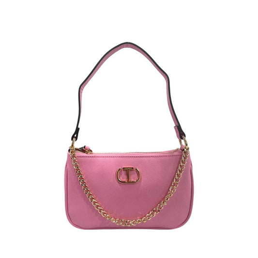 Twinset White PU Women Handbag