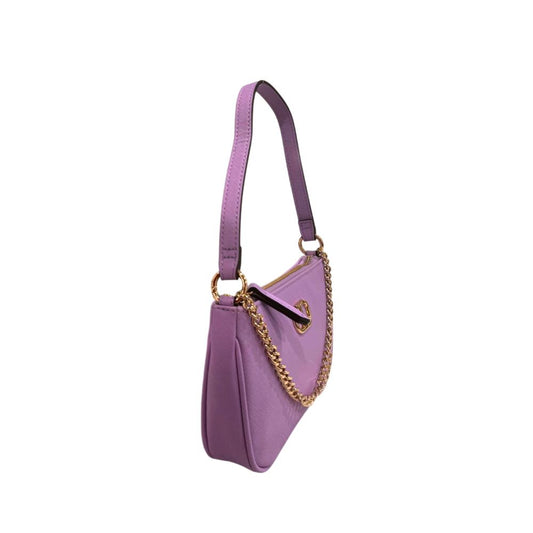 Twinset Purple PU Women Shoulder Bag