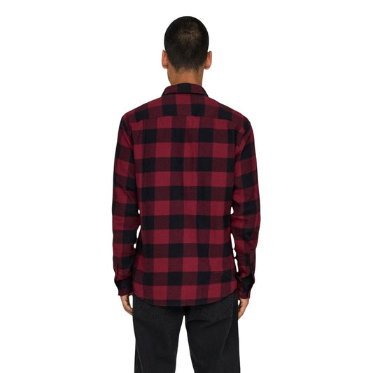 Only & Sons Multicolor Cotton Pattern Shirt