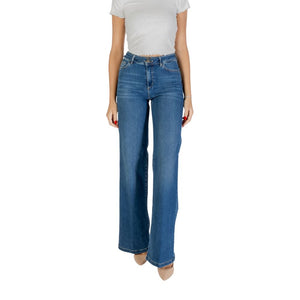Liu Jo Blue Cotton Bootcut Jeans