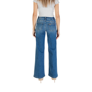 Liu Jo Blue Cotton Bootcut Jeans