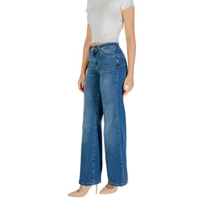 Liu Jo Blue Cotton Bootcut Jeans