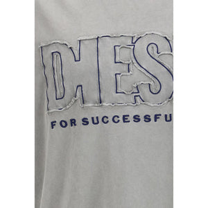 Diesel Gray Cotton Sportswear