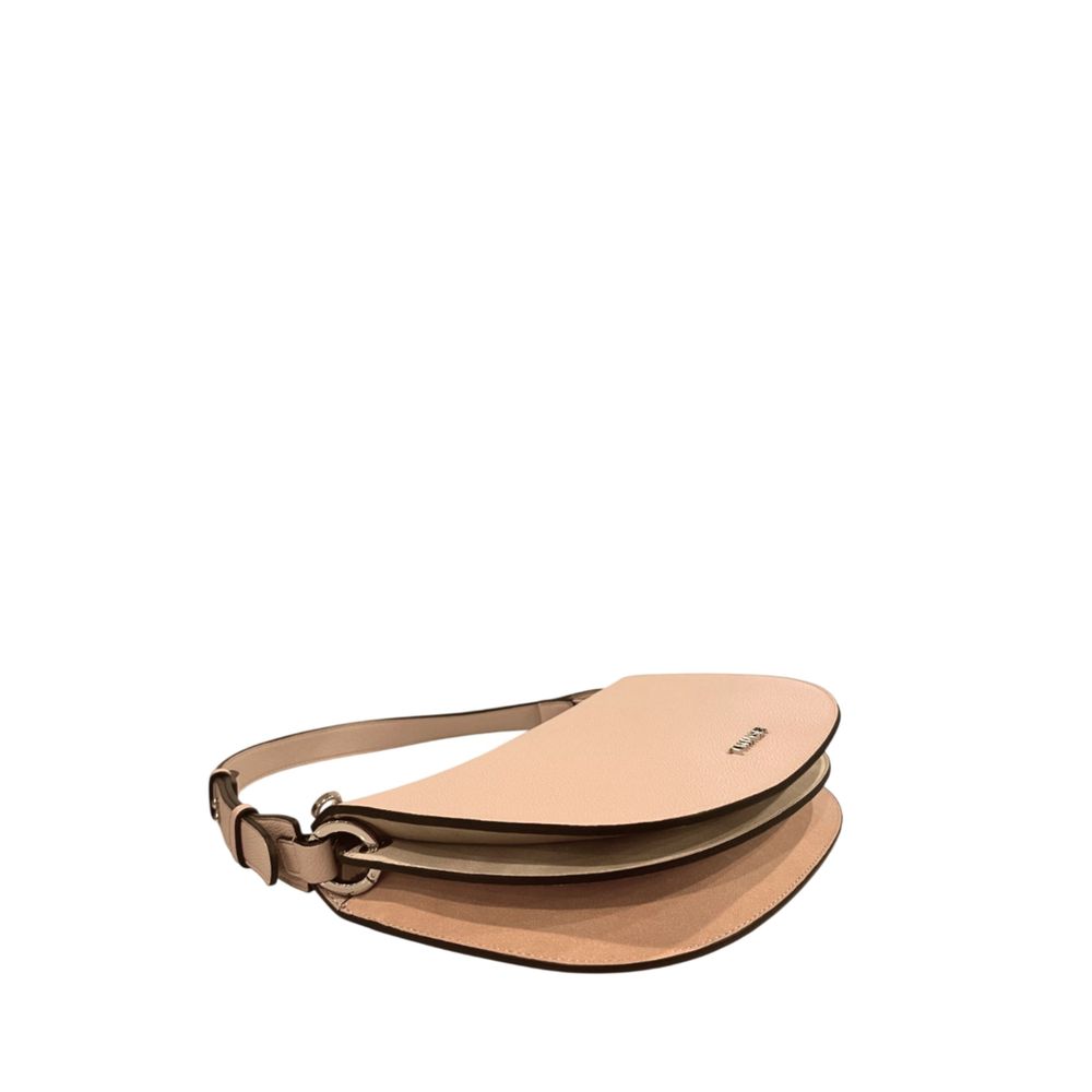 Twinset Pink PU Women Shoulder Bag