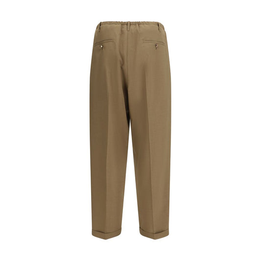 Magliano Beige Polyester Casual Pants