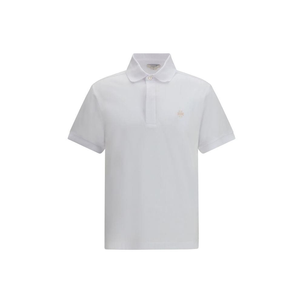 Jacob Cohen White Cotton Polo Shirt