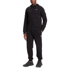 EA7 Emporio Armani Black Cotton Sweatsuit