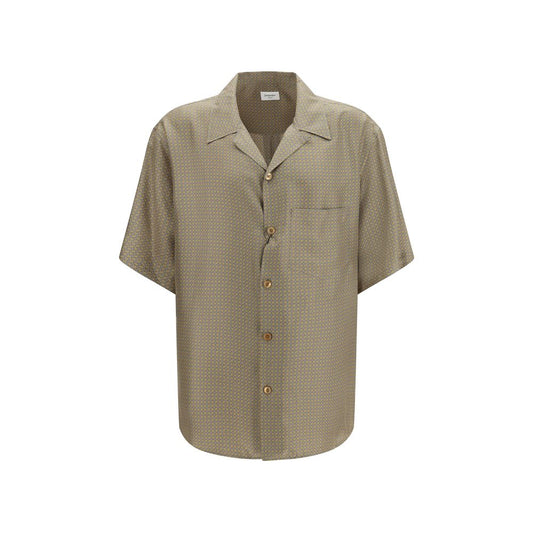 Saint Laurent Multicolor Silk Pattern Shirt
