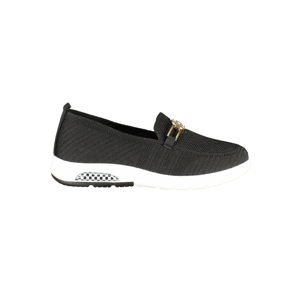 Laura Biagiotti Black Polyester Women Classic Shoe