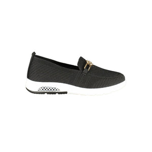 Laura Biagiotti Black Polyester Women Classic Shoe