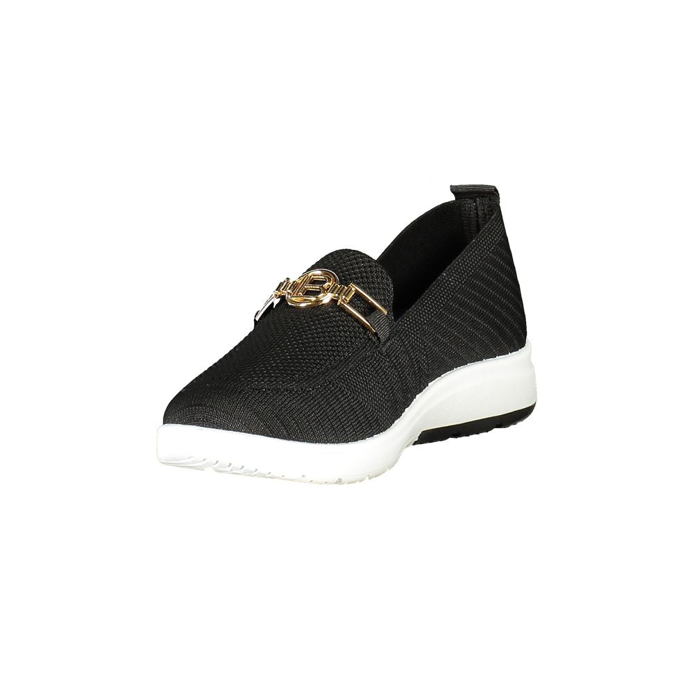 Laura Biagiotti Black Polyester Women Classic Shoe