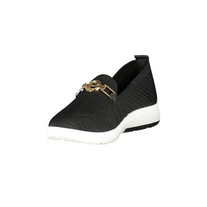 Laura Biagiotti Black Polyester Women Classic Shoe