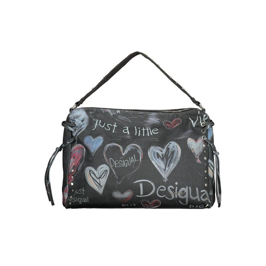 Desigual Black Cotton Women Handbag
