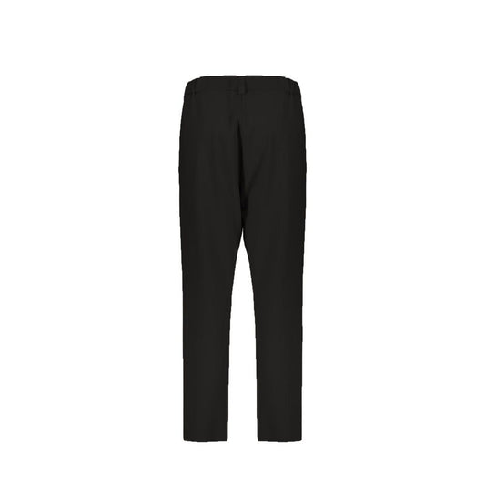 Herno Black Elastane Casual Pants