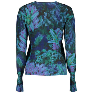 Desigual Blue Viscosa Women Sweater