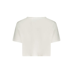 Guess Jeans White Cotton Women T-Shirt