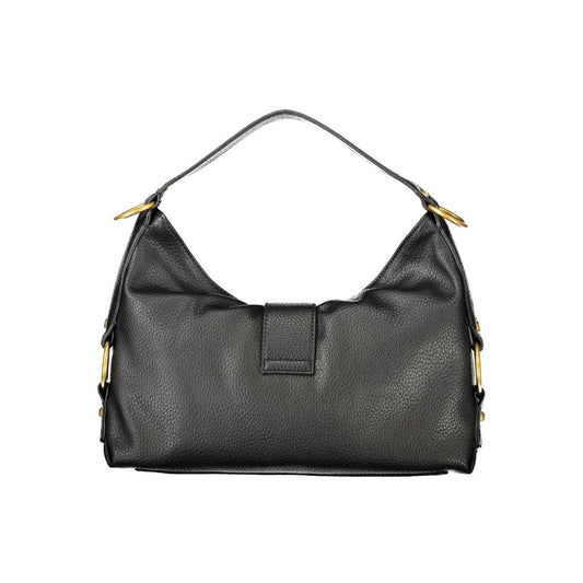 Guess Jeans Nero Poliuretano Women Handbag