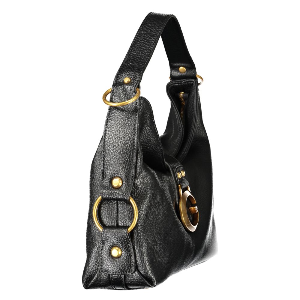 Guess Jeans Nero Poliuretano Women Handbag