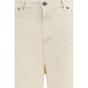Golden Goose Bicolor Cotton Relaxed Fit Jeans