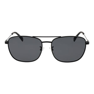 Polaroid Black Stainless Steel Sunglasses