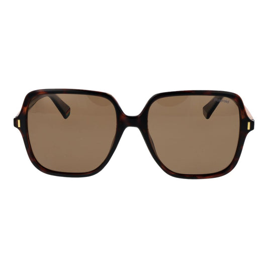 Polaroid Brown Plastic Sunglasses