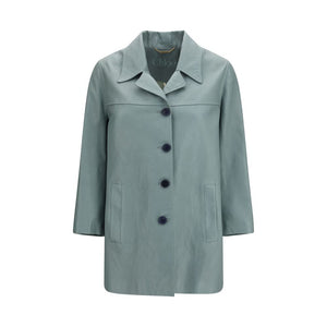 Chloé Blue Leather Jacket