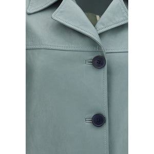 Chloé Blue Leather Jacket