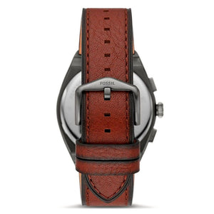 Fossil Brown Leather Dress Watch
