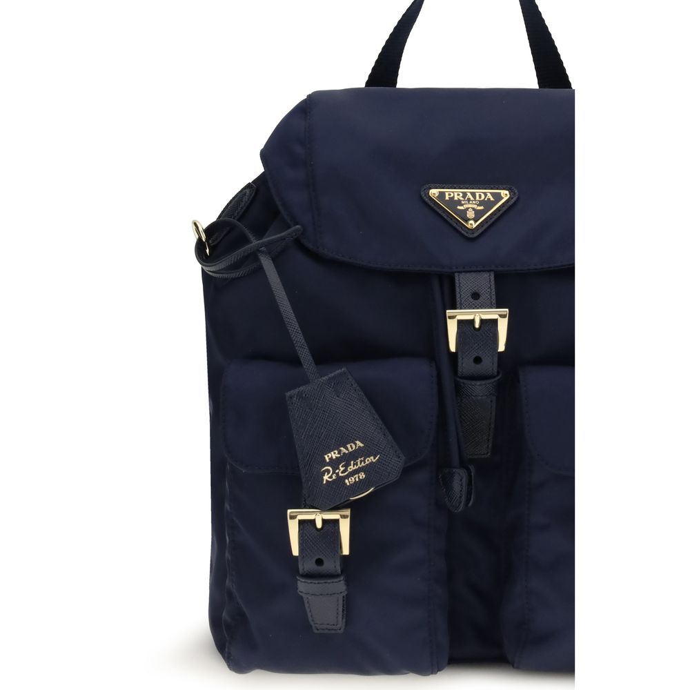 Prada Black Nylon Backpack