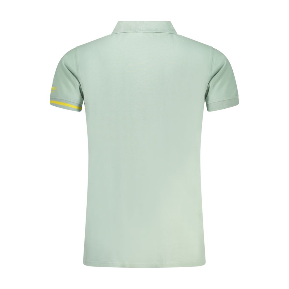 Iceberg Verde Cotton Men Polo Shirt