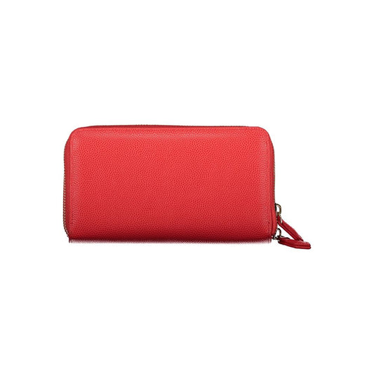 Mario Valentino Red Polyurethane Women's Wallet